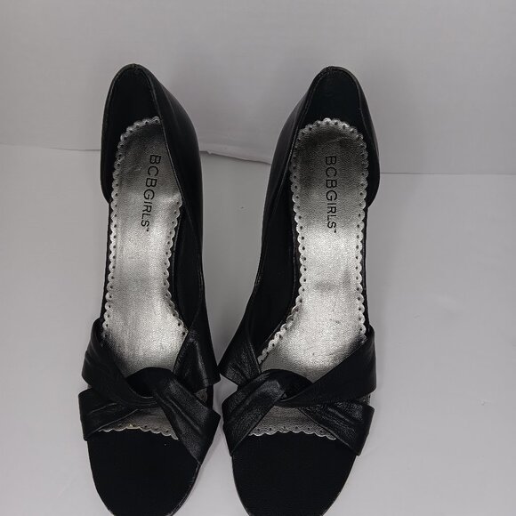 BCBGIRLS Black heels shoes, women shoes - Picture 1 of 5